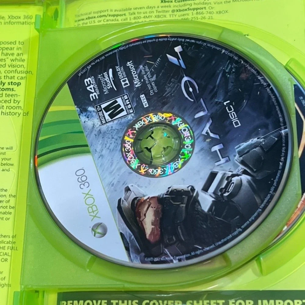Halo Combat Evolved Original Xbox & Halo 4 Xbox‎ 360 Game Bundle Lot CIB
